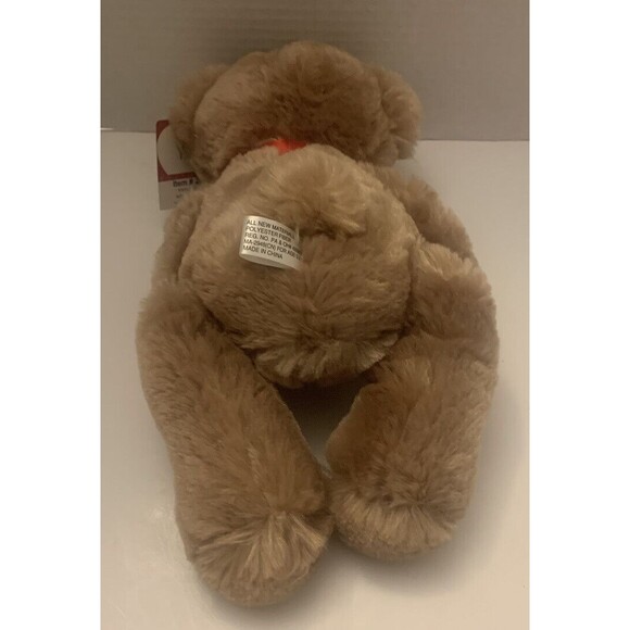 Anico Lotsa Love Teddy Bear Plush Stuffed Bear w/ Bow "soft - Picture 5 of 5